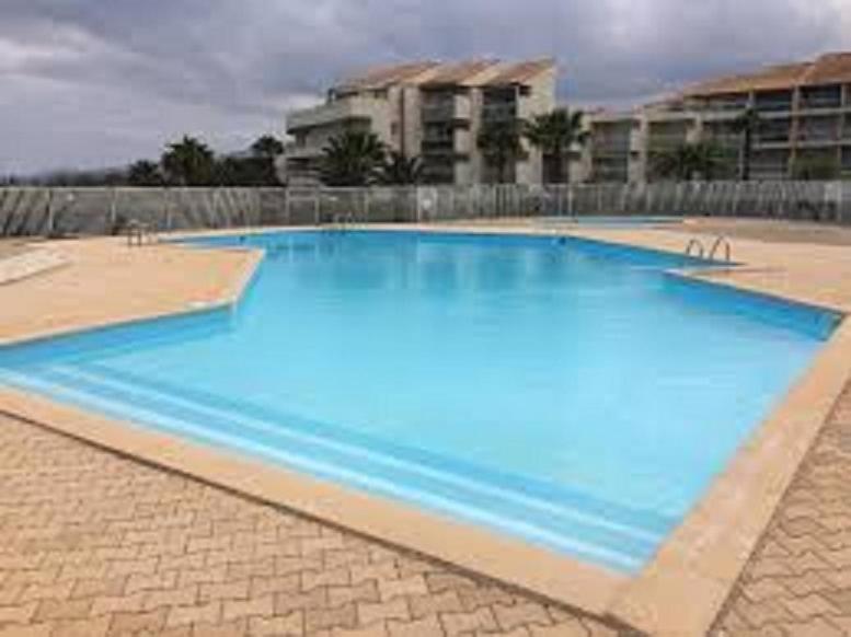 Les Goellettes : Vue Mer Et Piscine Saint-Cyprien  Exterior photo